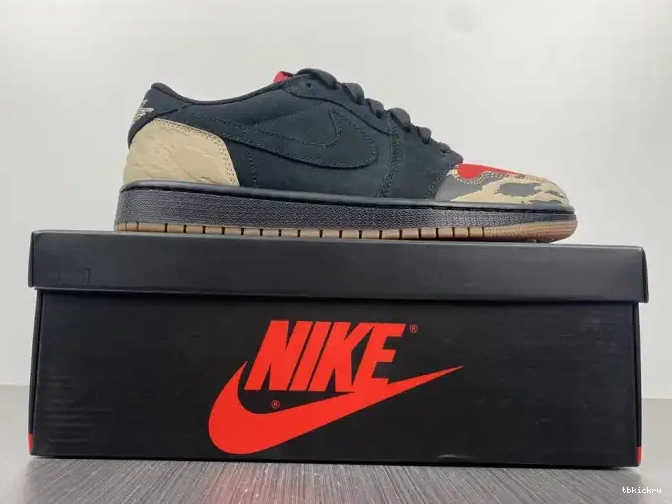 Reps TBK Air SoleFly Jordan x 1 Carnivore Low DN3400-001 0513